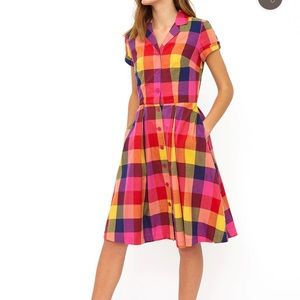 Emily and Fin Kate Plaid Dress